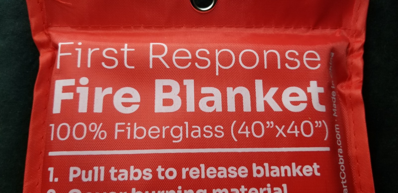 Mart Cobra Emergency Fire Blanket For Home And Kitchen 40″ x 40″