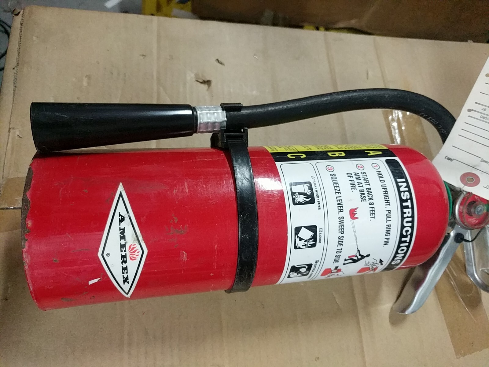 Amerex B500/B402/A500 5lb Multi-Purpose Dry Chemical ABC Class Fire Extinguisher