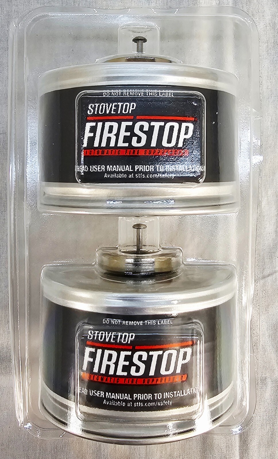 NEW – StoveTop FireStop 675-3D RangeHood Fire Suppressor 10 Pack – April 2031