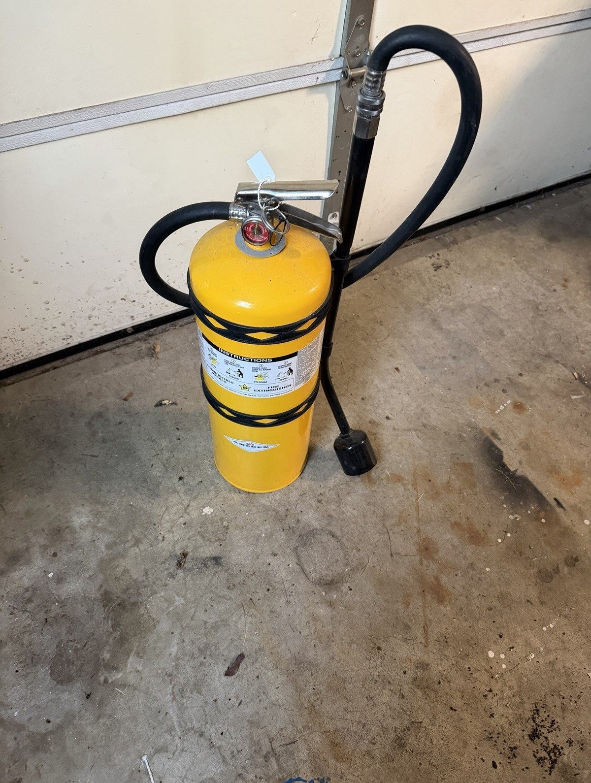 Amerex Super D 30 lb Class D Dry Powder Fire Extinguisher Exp 2024 MPN