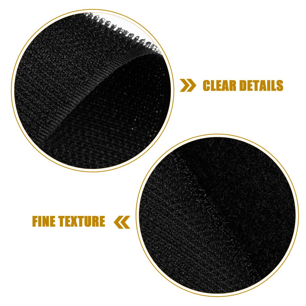 2Pcs Car Fire Extinguisher Fixing Straps Adhesive Reusable Durable Fabric Black