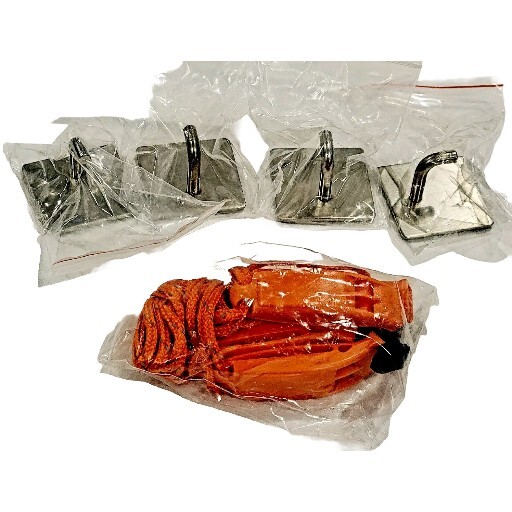 Emergency Fire Blanket Pack Of Four For Home Office Car 1.2m X 1.2m
