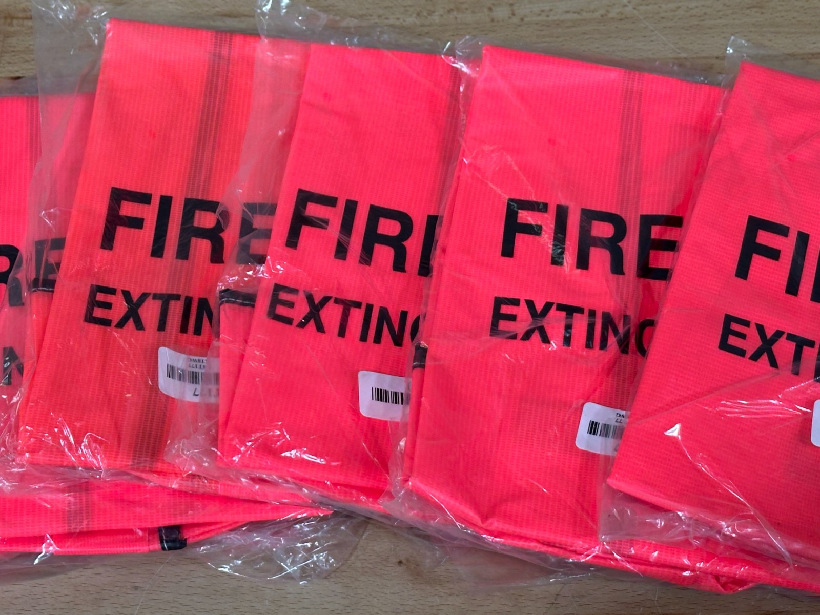 6 Steiner Fire extinguisher covers 15 to 30lb tank nylon 4T177 Xt8WG hook loop