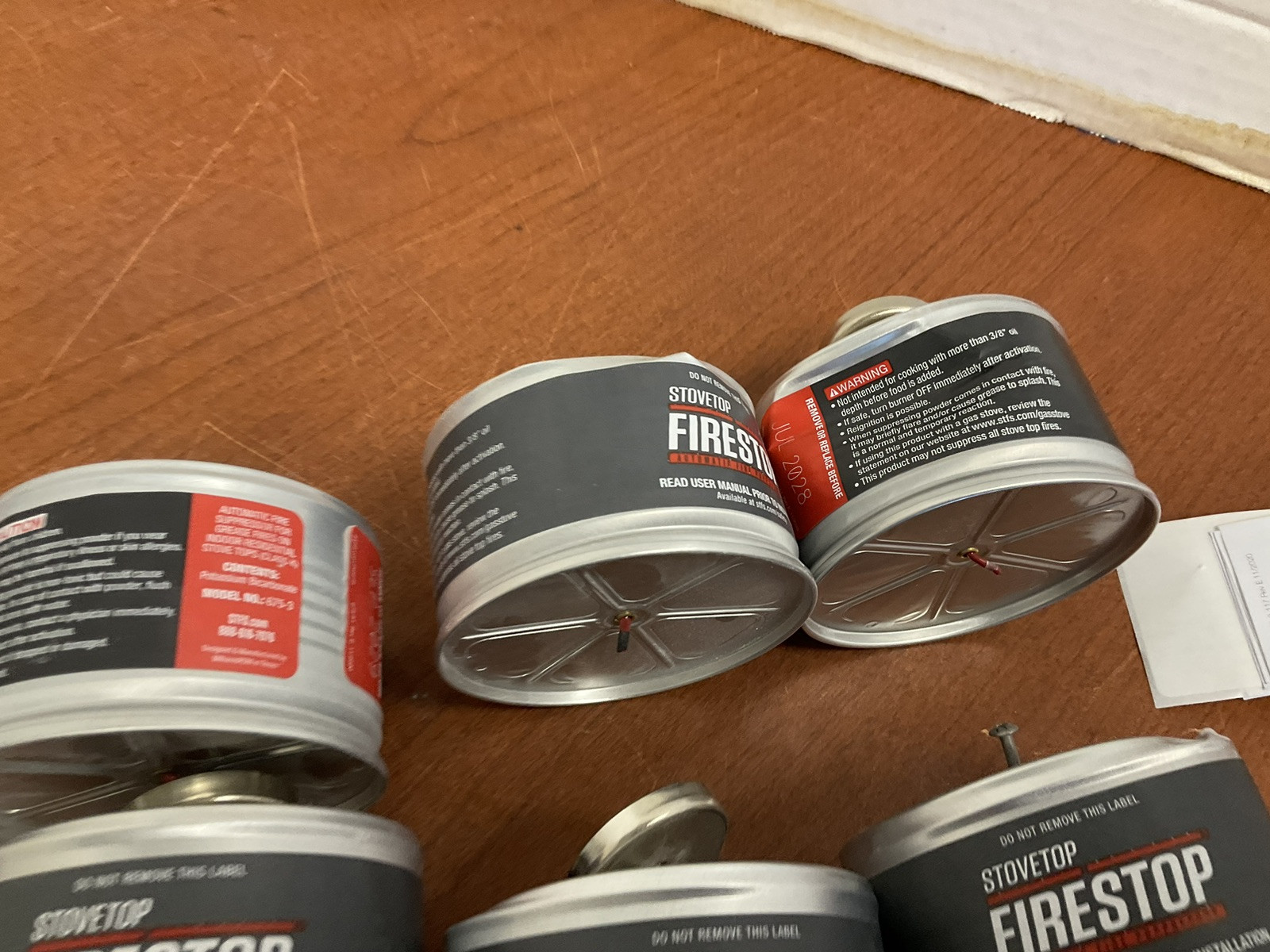 LOT 3 StoveTop FireStop RangeHood Fire Suppressor (LOT 3/TOTAL 6PCS) *DENTED*