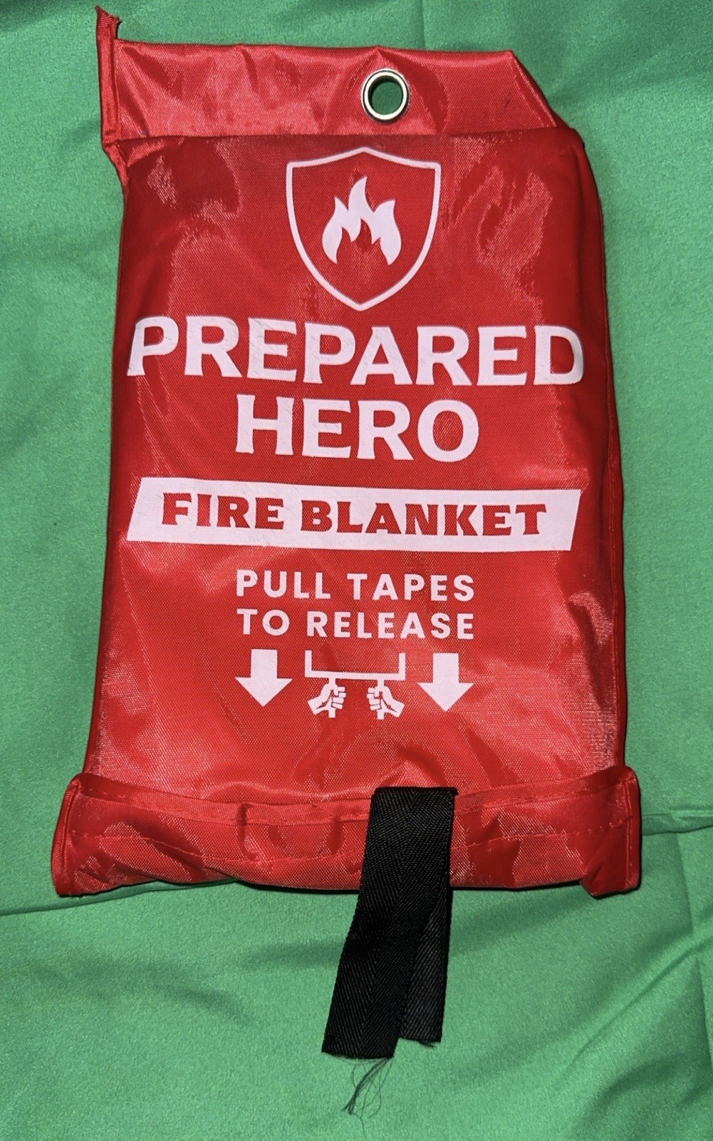 prepared hero fire blanket