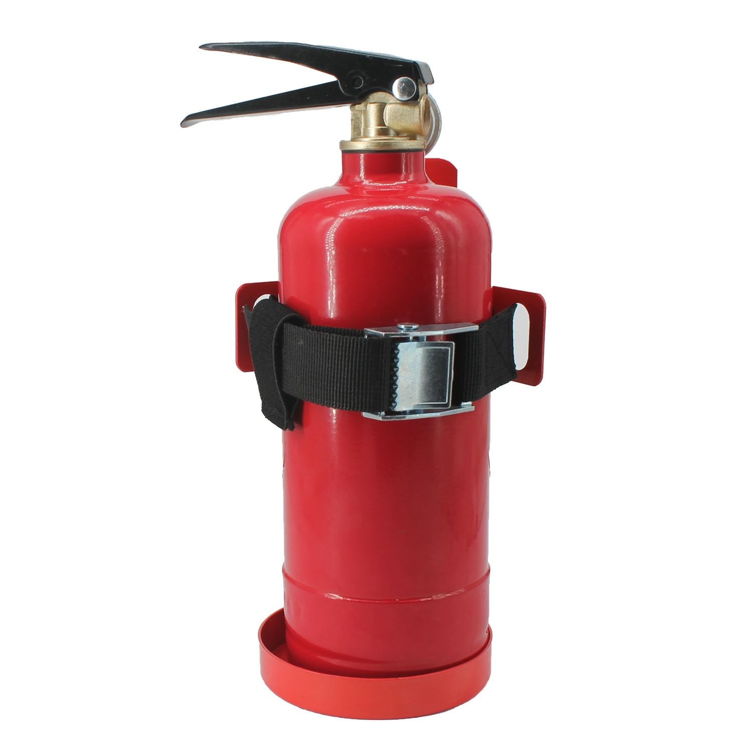 Fire Extinguisher Mount Wall Hanging Bracket Holder Home Car Truck 2.5LB Red