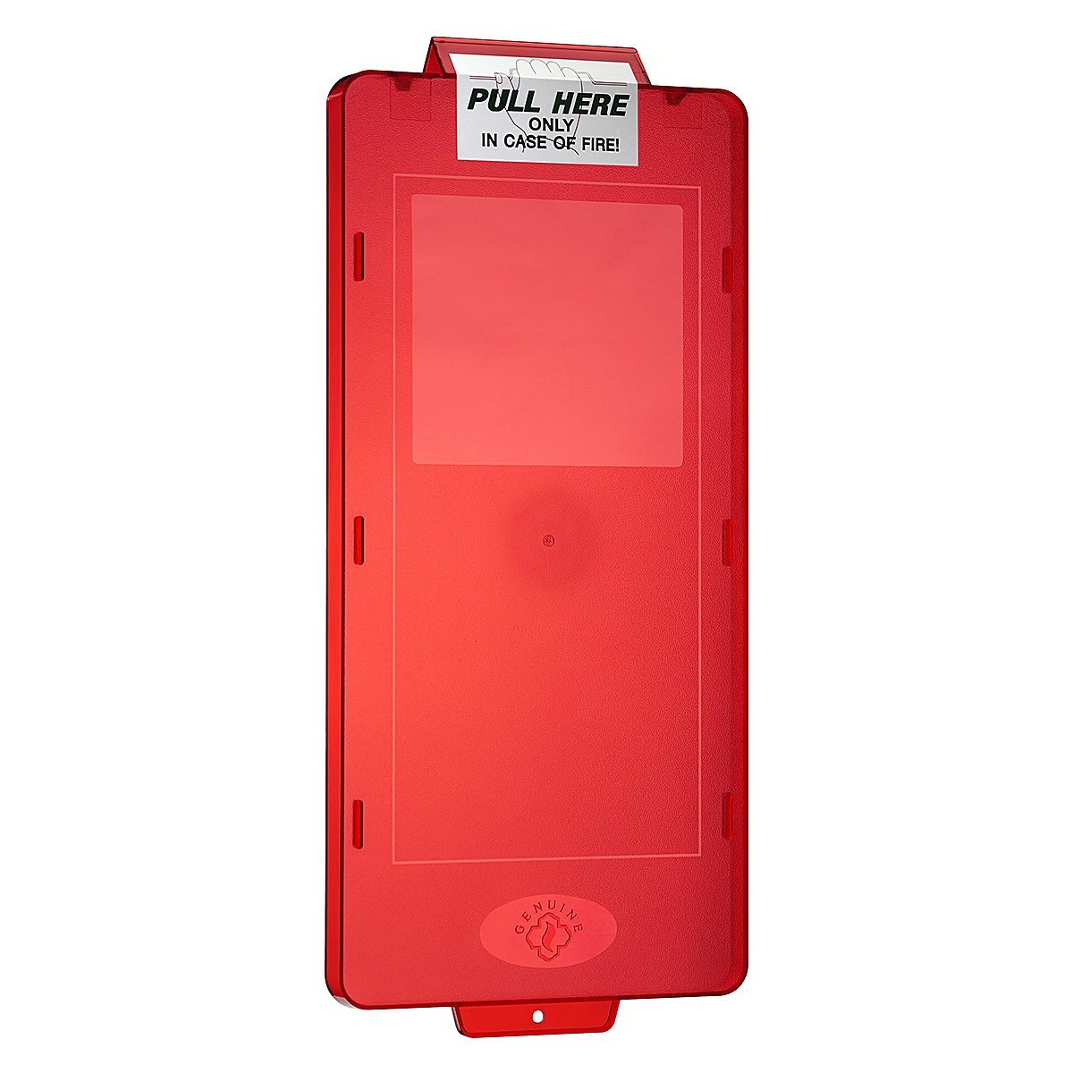 BROOKS’ MARK I SERIES FIRE EXTINGUISHER CABINET COVER, RED, LARGE