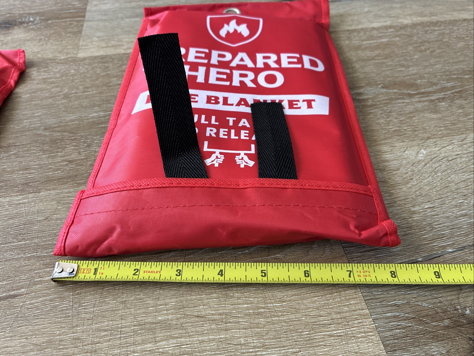 Prepared Hero Emergency Fire Blanket – 2 Pack – Fire Suppression for Kitchen