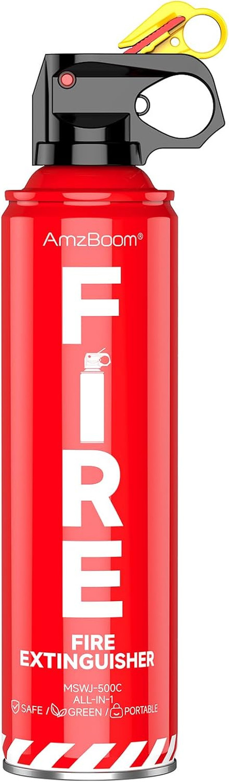 4 In1 Fire Extinguisher with Mount Fire Extinguishers for the House/Car/Kitchen.