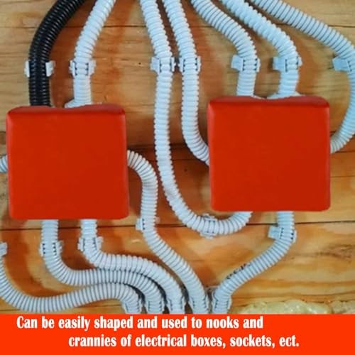 Electrical Putty Pads Fire Barrier 7-1/2 Inch 24 Pack