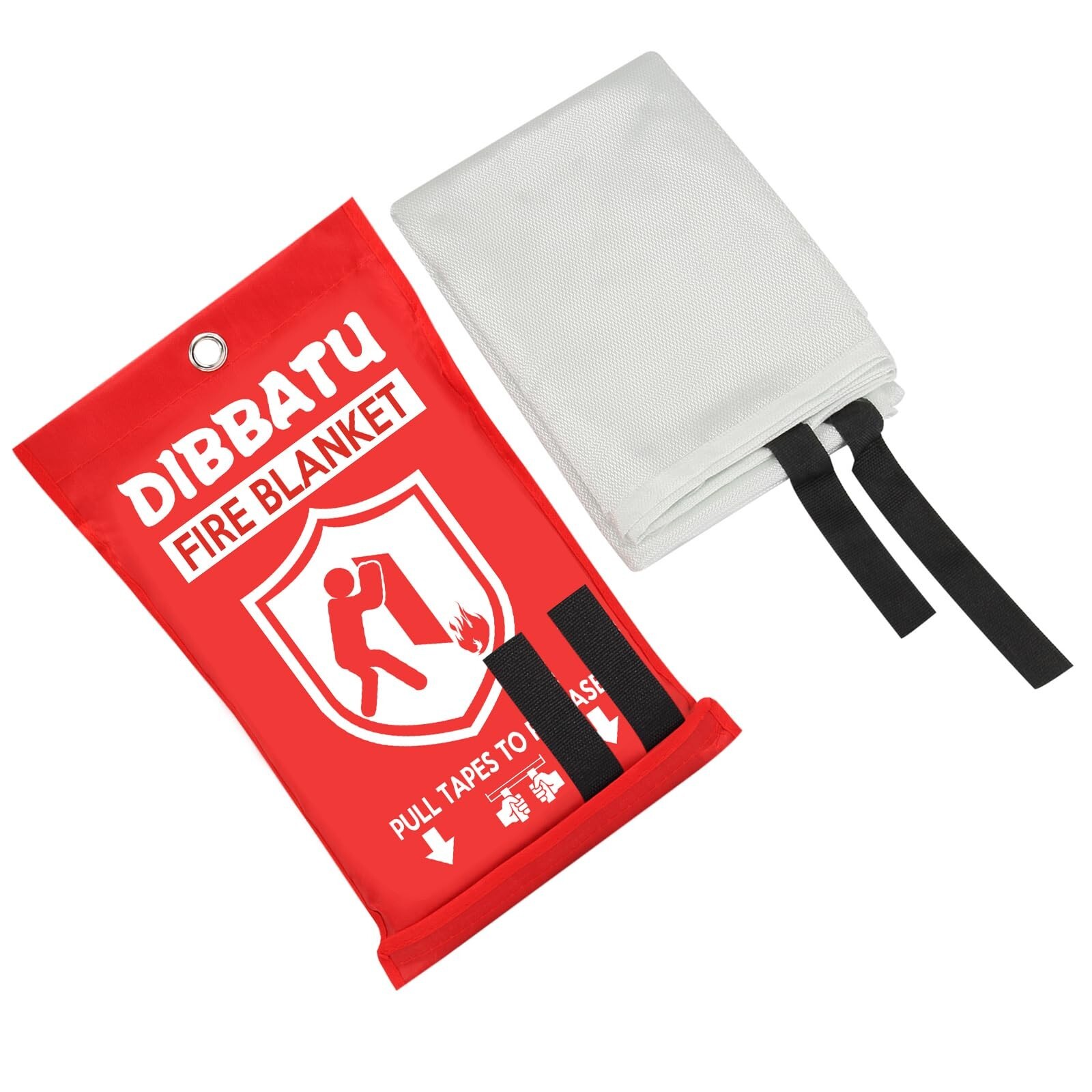 DIBBATU Fire Blanket for Home and Kitchen, Fire Blankets Emergency for Home, …