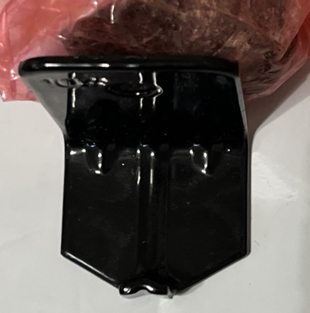 Fire Extinguisher 10 lb Single Hole Black Angle Steel Bracket Wall Mount LOT 8