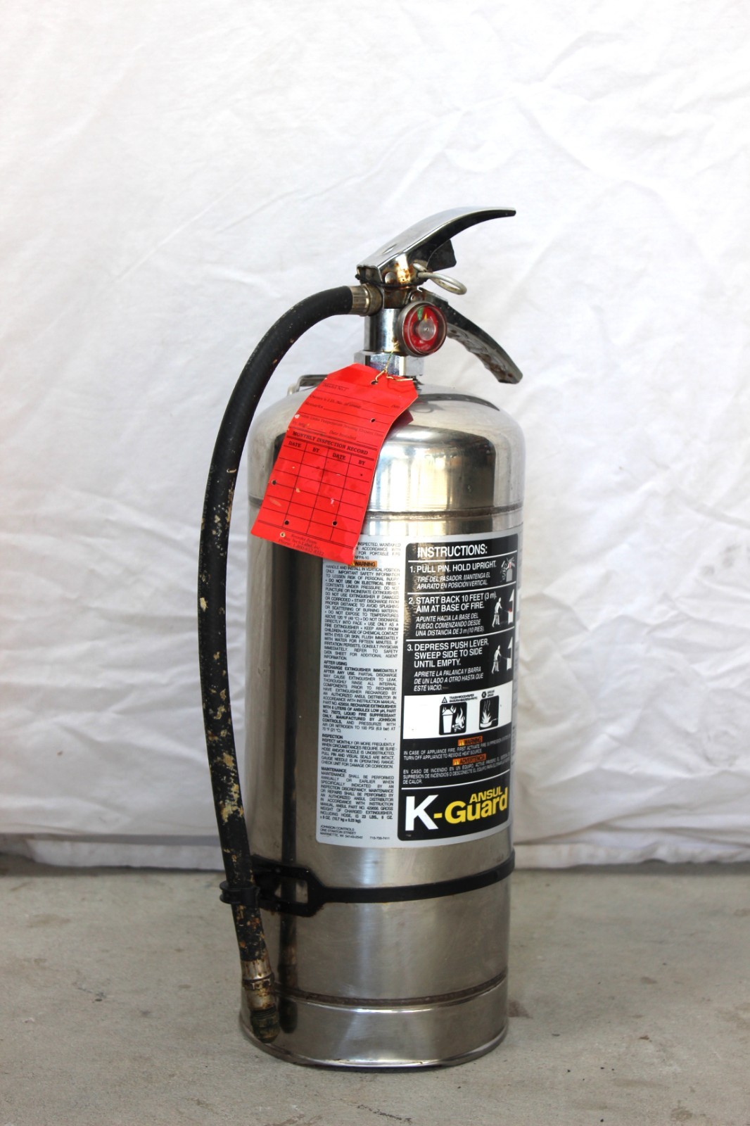 Ansul Sentry K-Guard Fire Extinguisher 6 Liter Class K (2022 model year)
