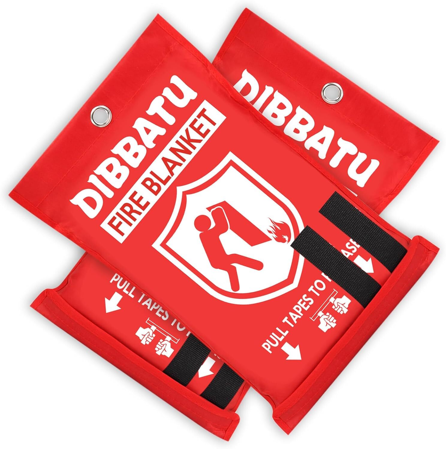 2pcs Fire Blanket,Fire Blankets Emergency,Emergency Fire Retardant Blankets-Home