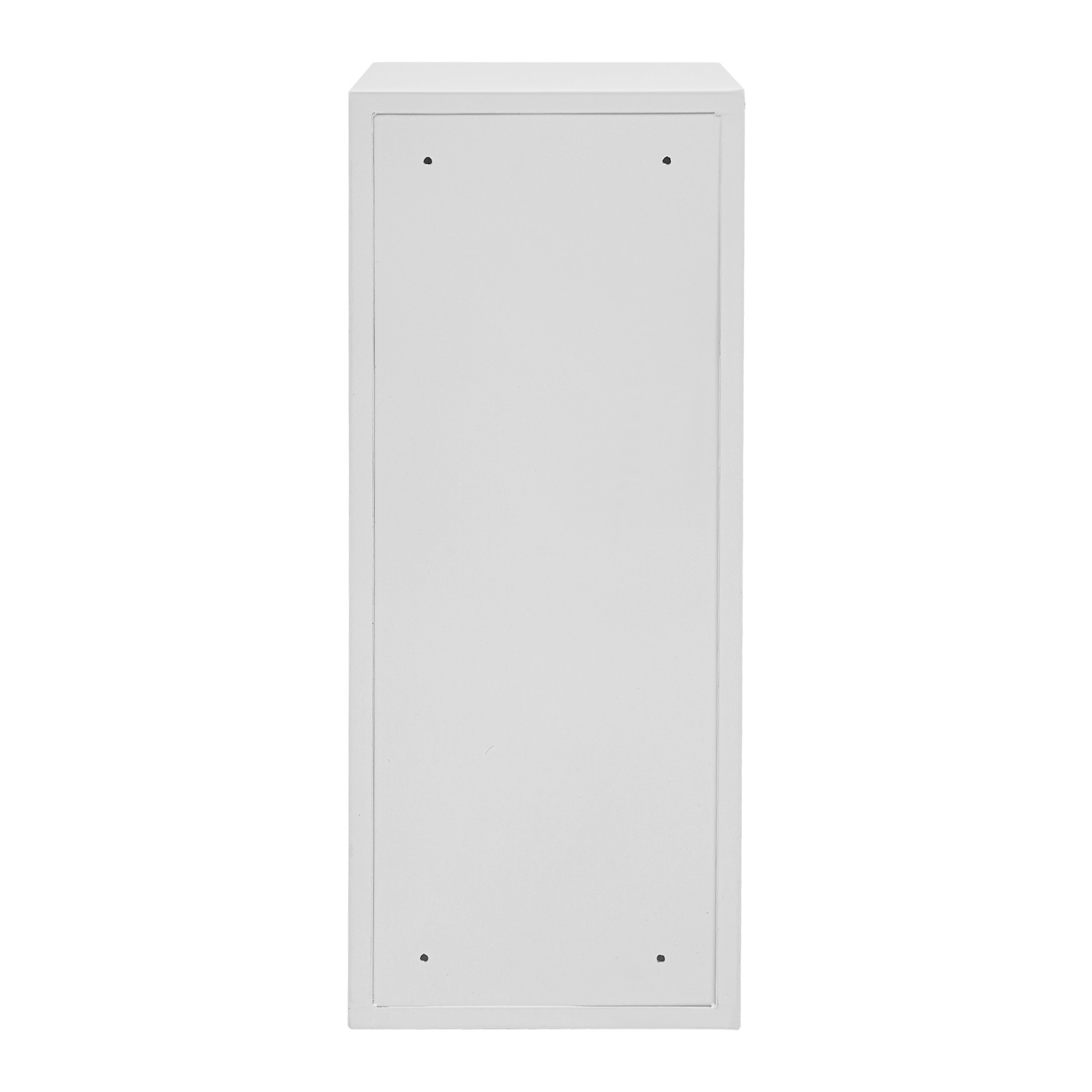 Commercial Fire Extinguisher Cabinet Steel Glass Wall Mount 66x25x20cm