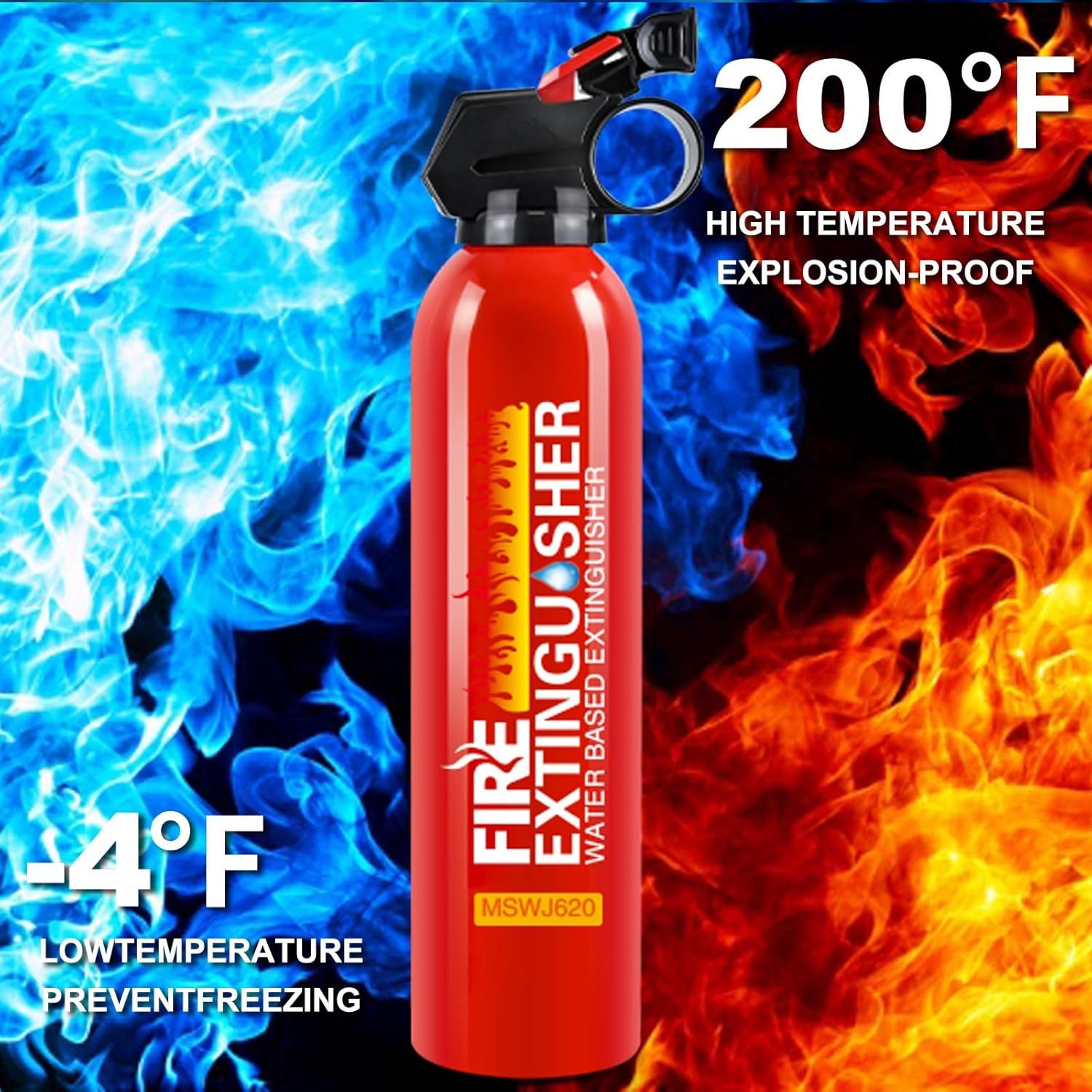 Fire Extinguishers with Mount Bracket – 3 Packs Small Portable Fire Extinguisher