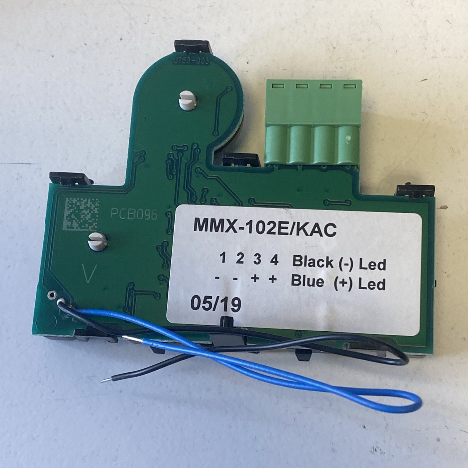 Notifier MMX-102E/KAC Micro Monitor Module Fire Alarm System New