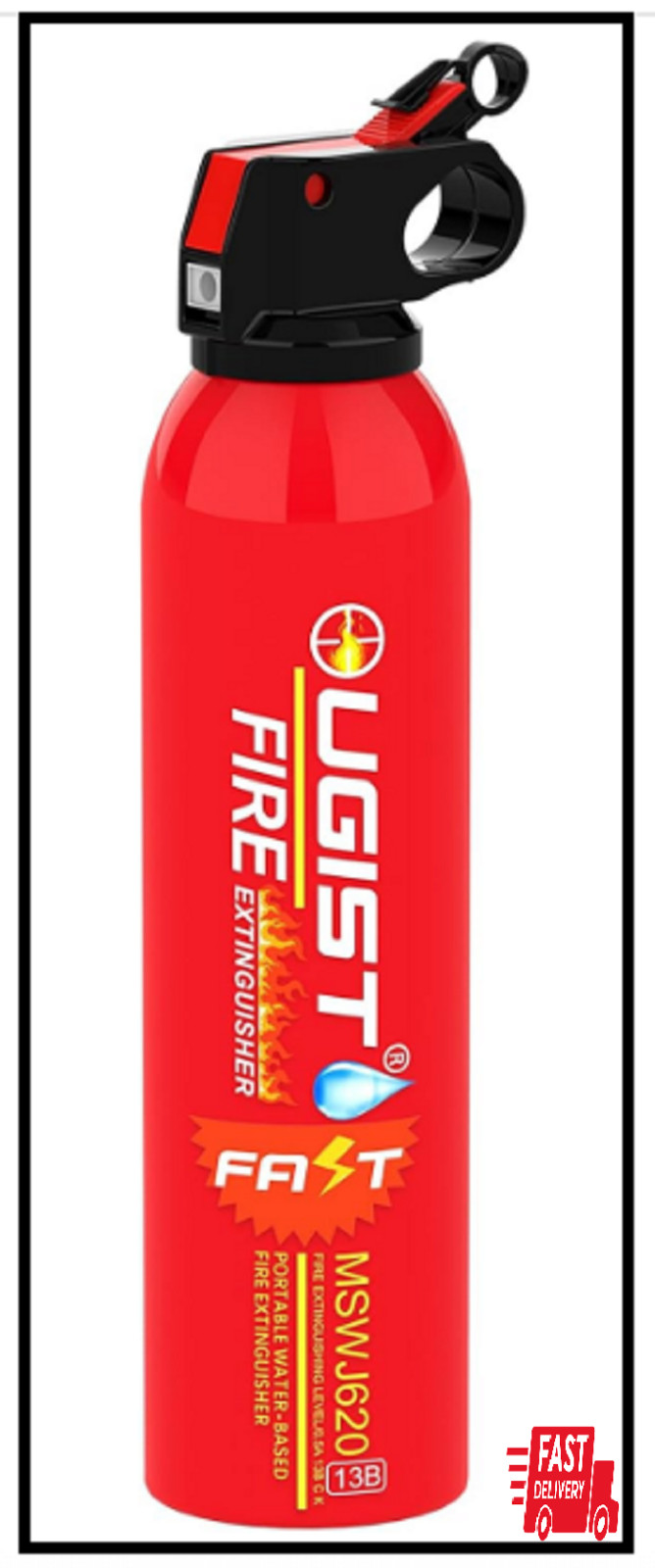 Fire Extinguisher with Mount – 4 in-1 Fire Extinguishers for The House, Portable