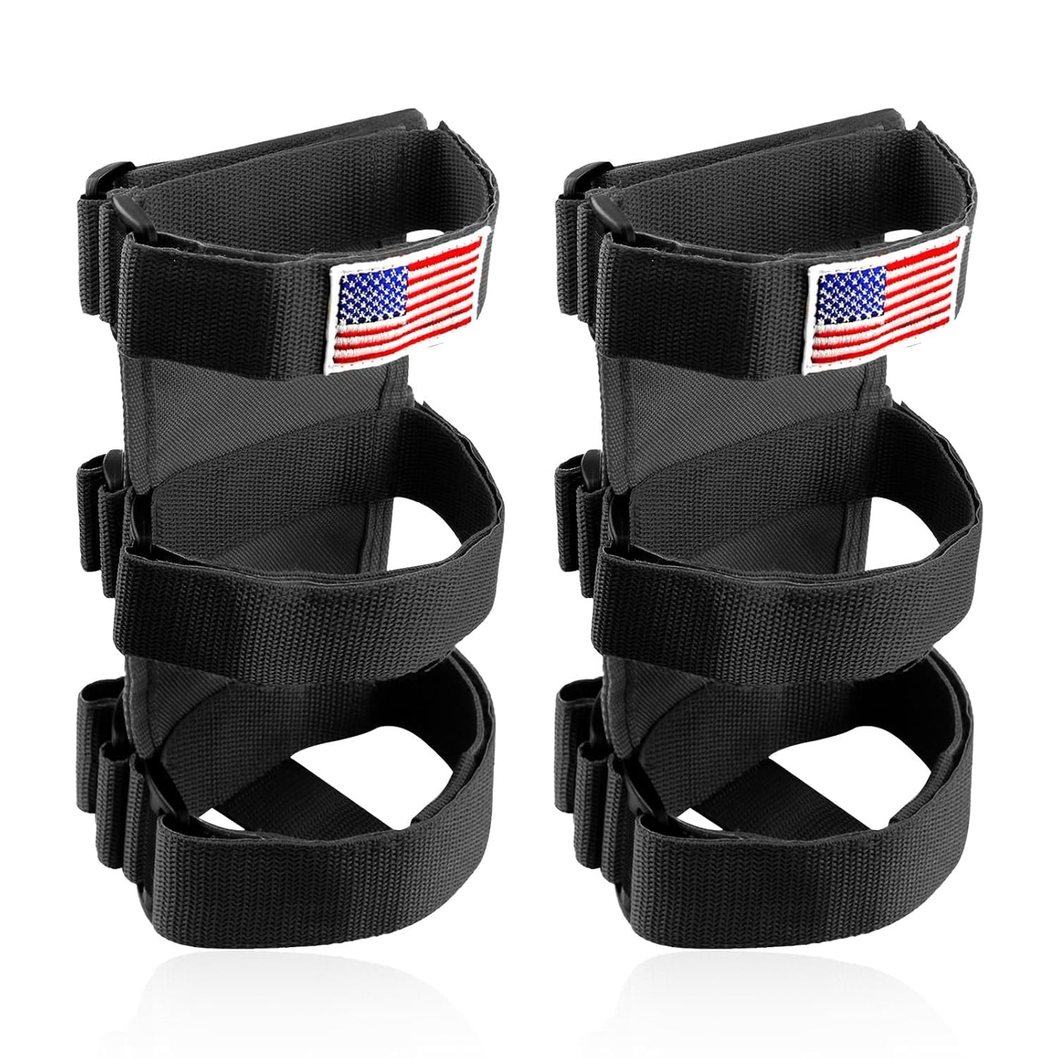 2PCS Adjustable Fire Extinguisher Holder Strap Mount Car Vehicle Bracket