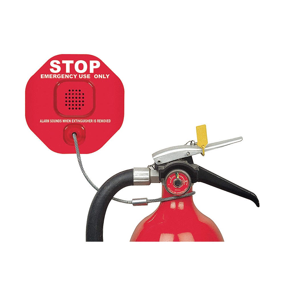 SAFETY TECHNOLOGY INTERNATIONAL STI-6200R Fire Extinguisher Alarm,Sound 31CP04