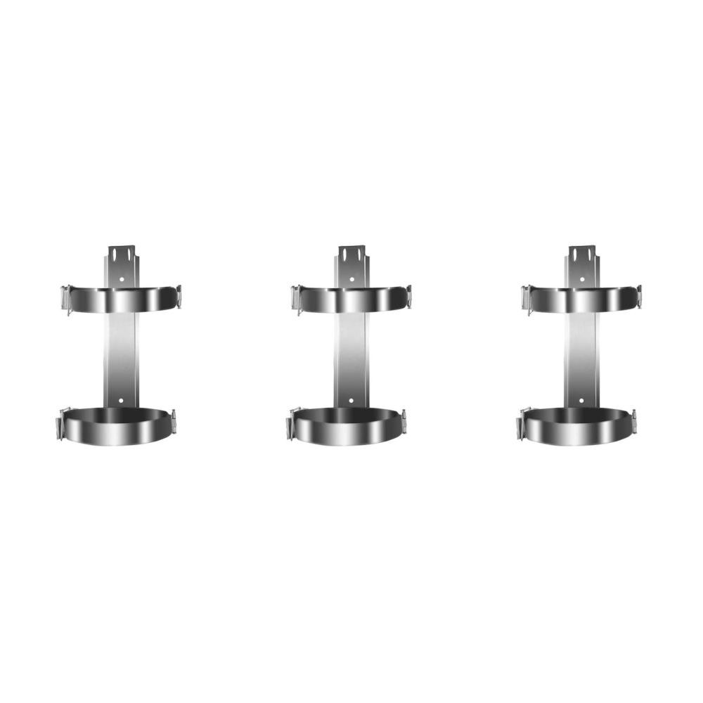 3 PCS Car Fire Extinguisher Holder Adjustable Mount Accessories Wall Bracket