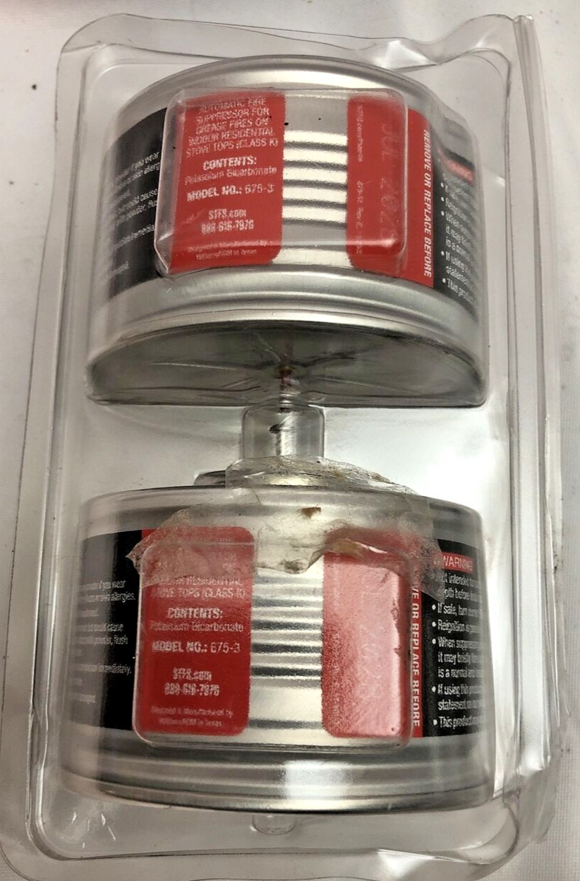 (6x2pk) FireStop Stovetop Automatic Cooktop Fire Suppressor Extinguisher 675-3