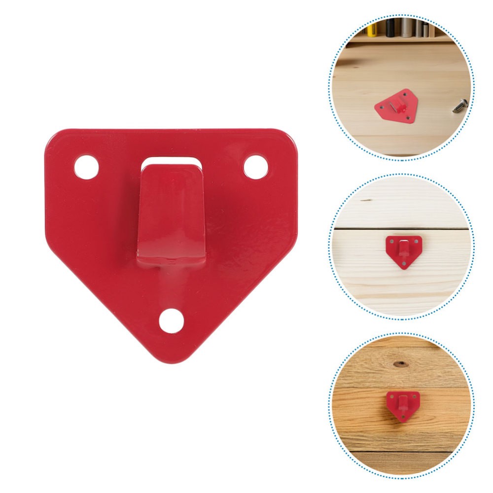 20 Pcs Fire Extinguisher Wall Mount Hook For Office Industrial Use Red