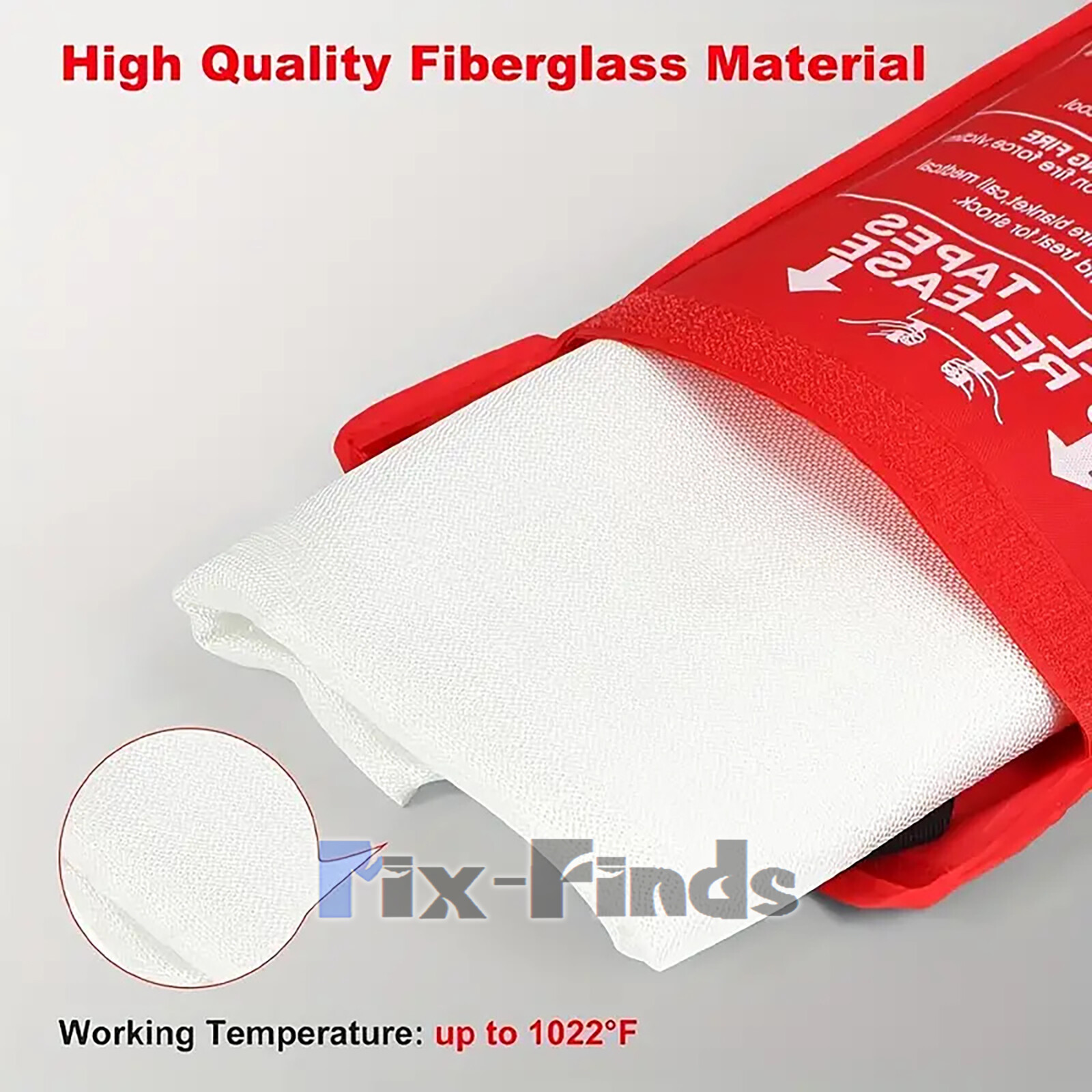 Emergency Survival Fire Blanket For Home Kitchen Office Caravan Emergency Safety