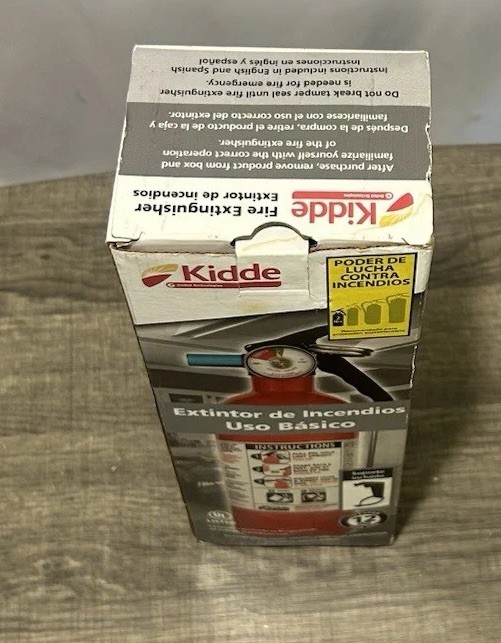 KIDDE ~ KITCHEN FIRE EXTINGUISHER ~ EASY MOUNT BRACKET ~ RESSP ~ DRY CHEMICAL