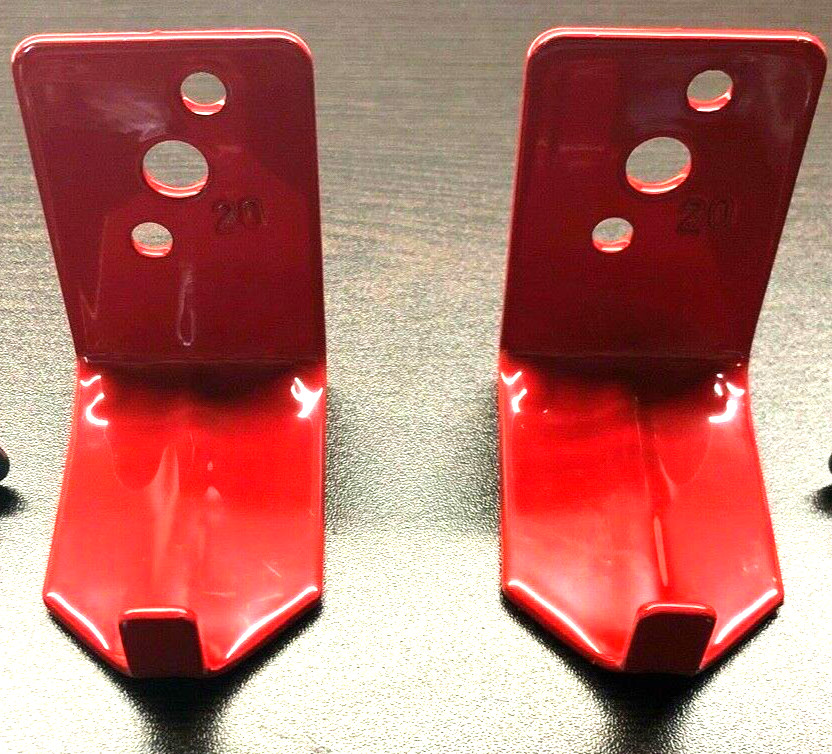 ✅🔥2-lot-UNIVERSAL WALL MOUNT 20 lb. SIZE FIRE EXTINGUISHER HANGER BRACKET NEW