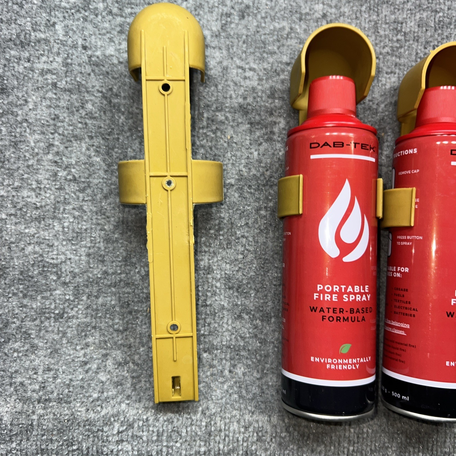 3-Pack Fire Extinguisher with Mount Brackets，Portable for Home, Kitchen, Car, Bo