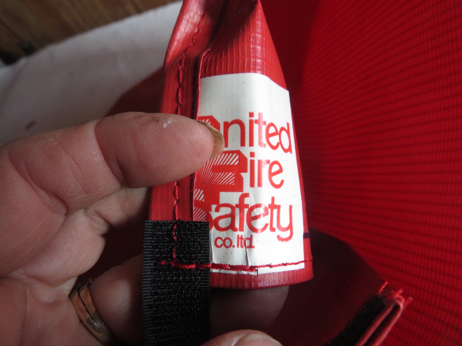 United Fire Safety Fire Extinguisher Cover