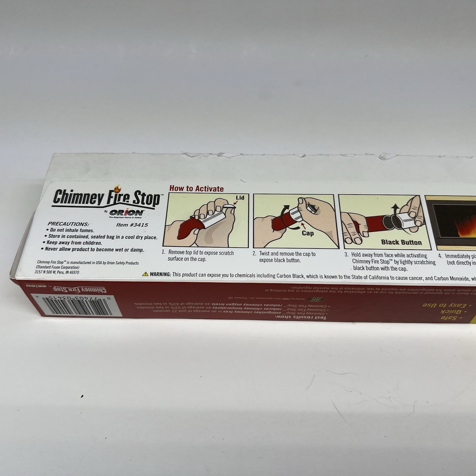 3x Orion Chimney Fire Stop Extinguisher for Fireplace Works in 22 Seconds! NEW