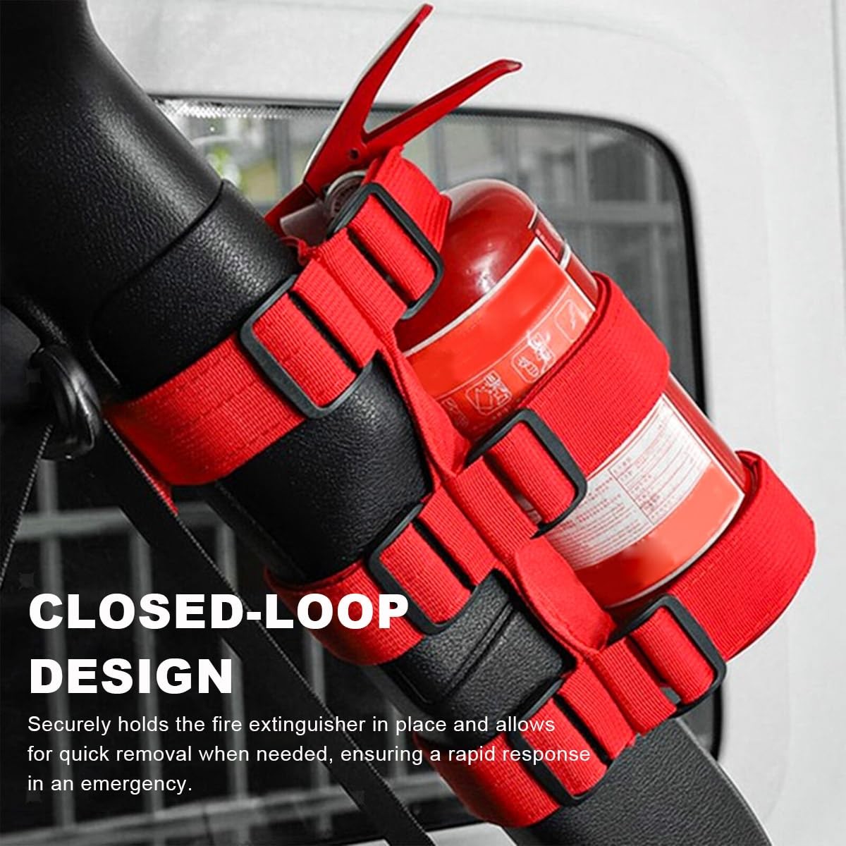 Roll Bar Fire Extinguisher Mount