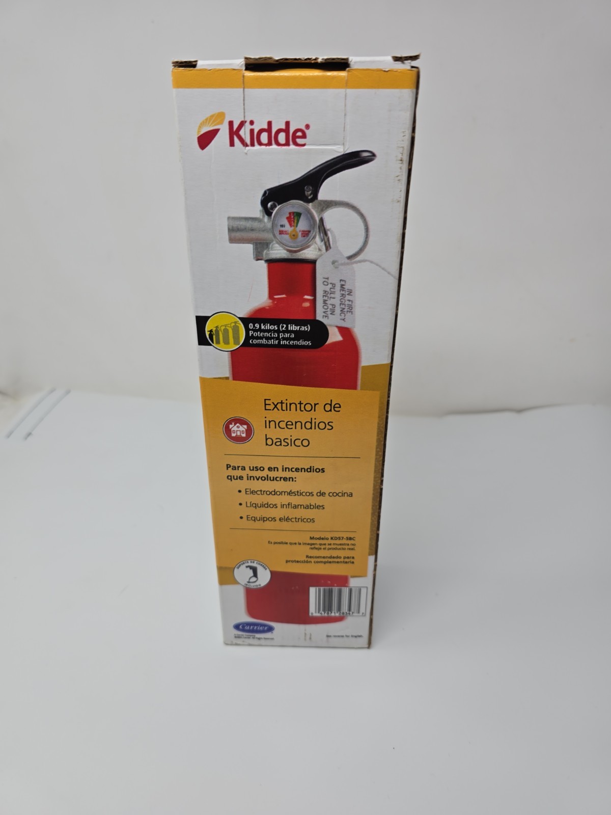 KIDDE DRY CHEMICAL FIRE EXTINGUISHER Home Car Auto Garage Kitchen Safety 5-B:C