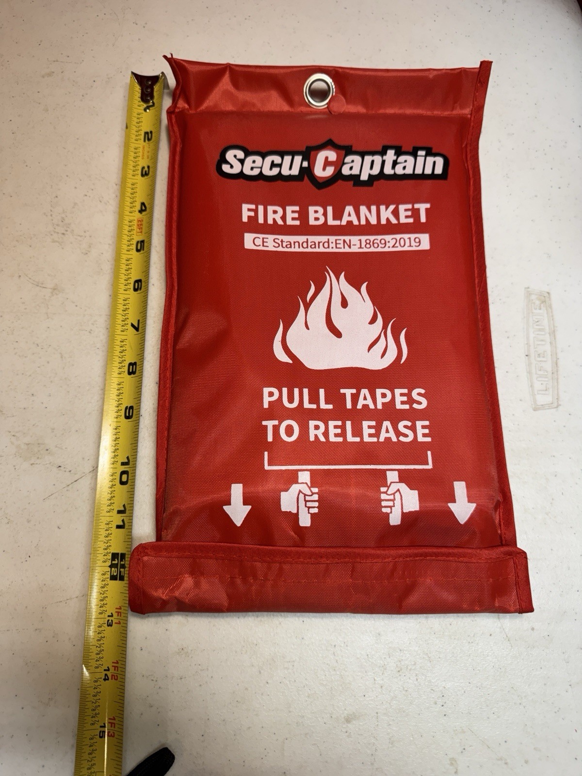 Secu-Captain Fire Blanket EN-1869:2019 Camping Survival A139