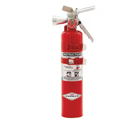 Amerex B385ts Fire Extinguisher, 2.5 Lb Capacity, Class Bc , Ul Rating2b:C