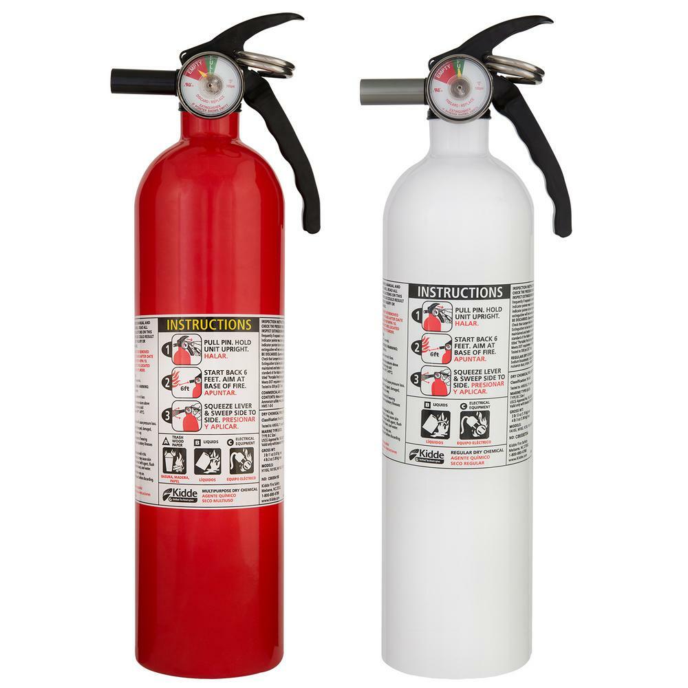 (2-Pack) Kidde 1-A:10-B:C Recreation And 10-B:C Kitchen Fire Extinguisher