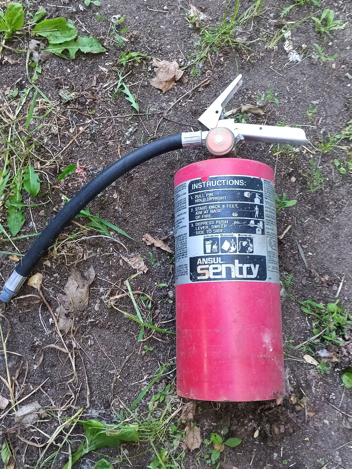 Ansul Sentry Fire Extinguisher with Hose – Fire Extinguishers