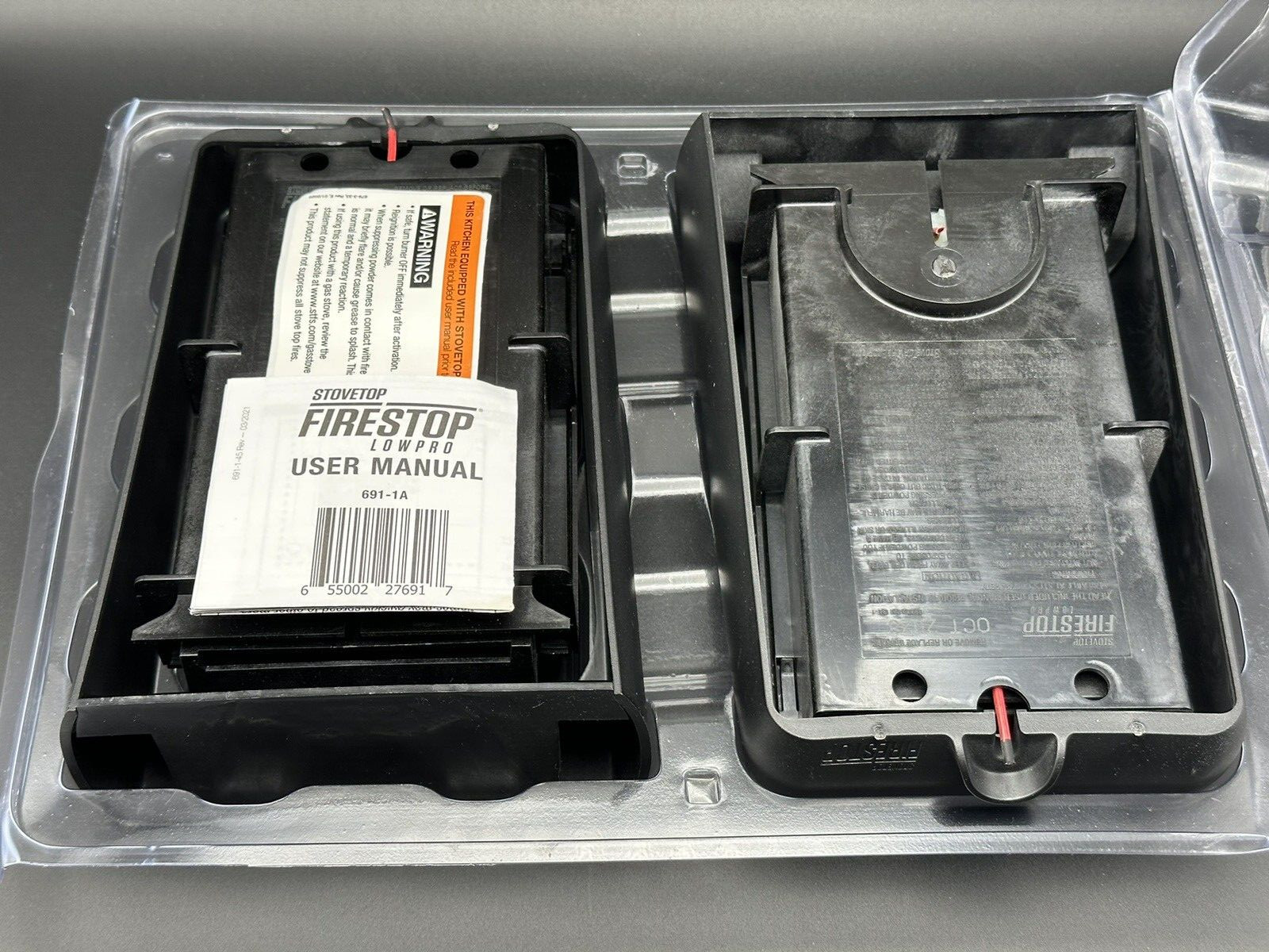 Pair of StoveTop Firestop LowPro Automatic Cooktop Fire Suppression 691-1A