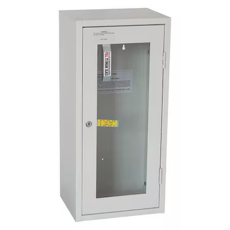 Fire Extinguisher Cabinet, Surface Mount, 25 9/16 In Height, 20 Lb, 35Gx50