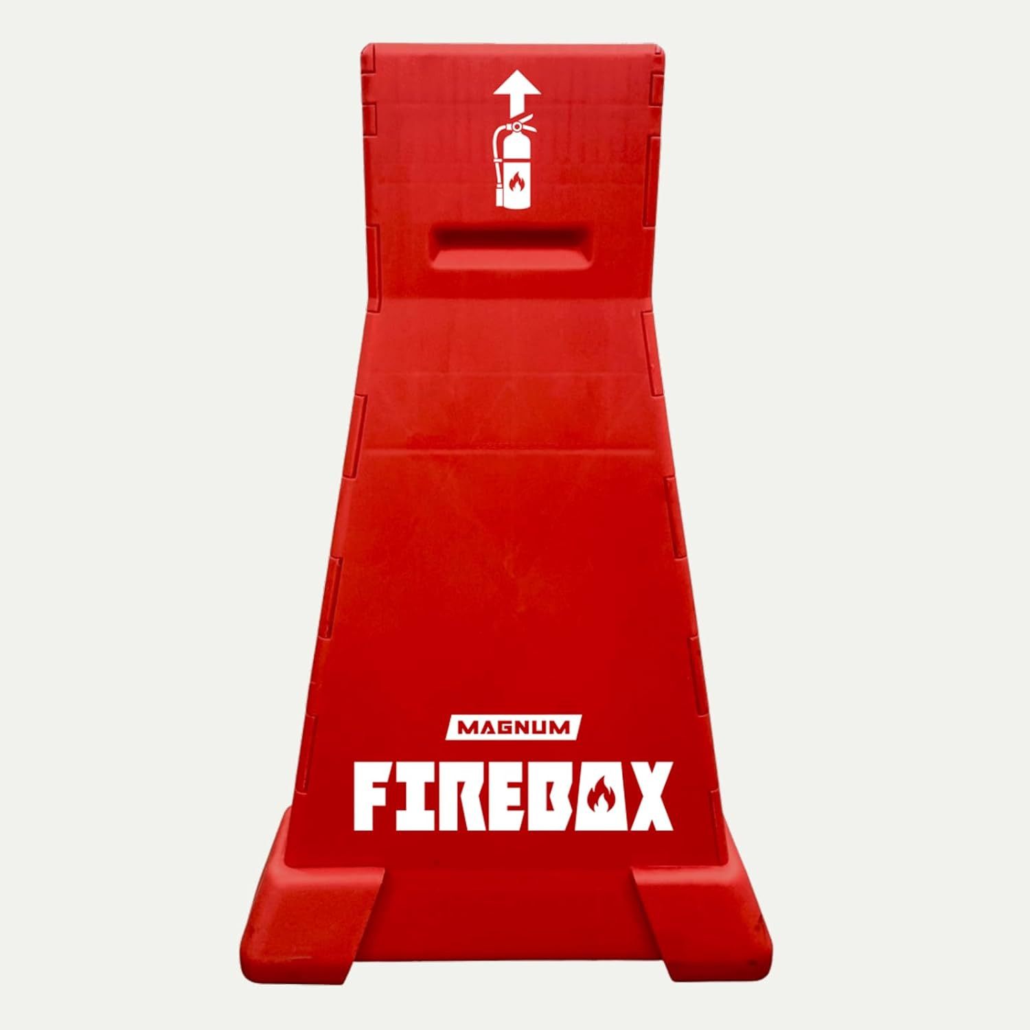 MAGNUM Firebox, Portable Fire Extinguisher Stand, OSHA Compliant, Emergency Fire