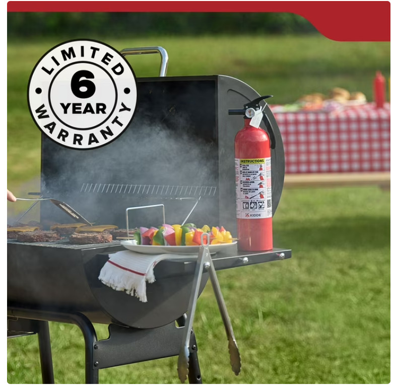 (2 pack) Kidde Basic Fire Extinguisher for Home, Residential 1A10BC