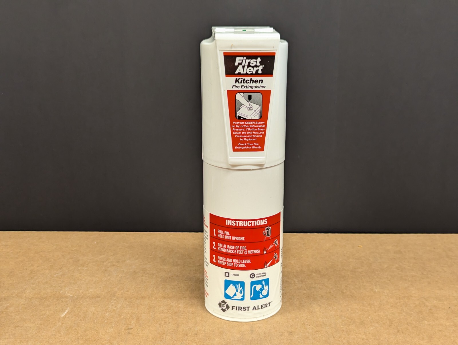 First Alert Kitchen Fire Extinguisher UL Rated 5-B:C New