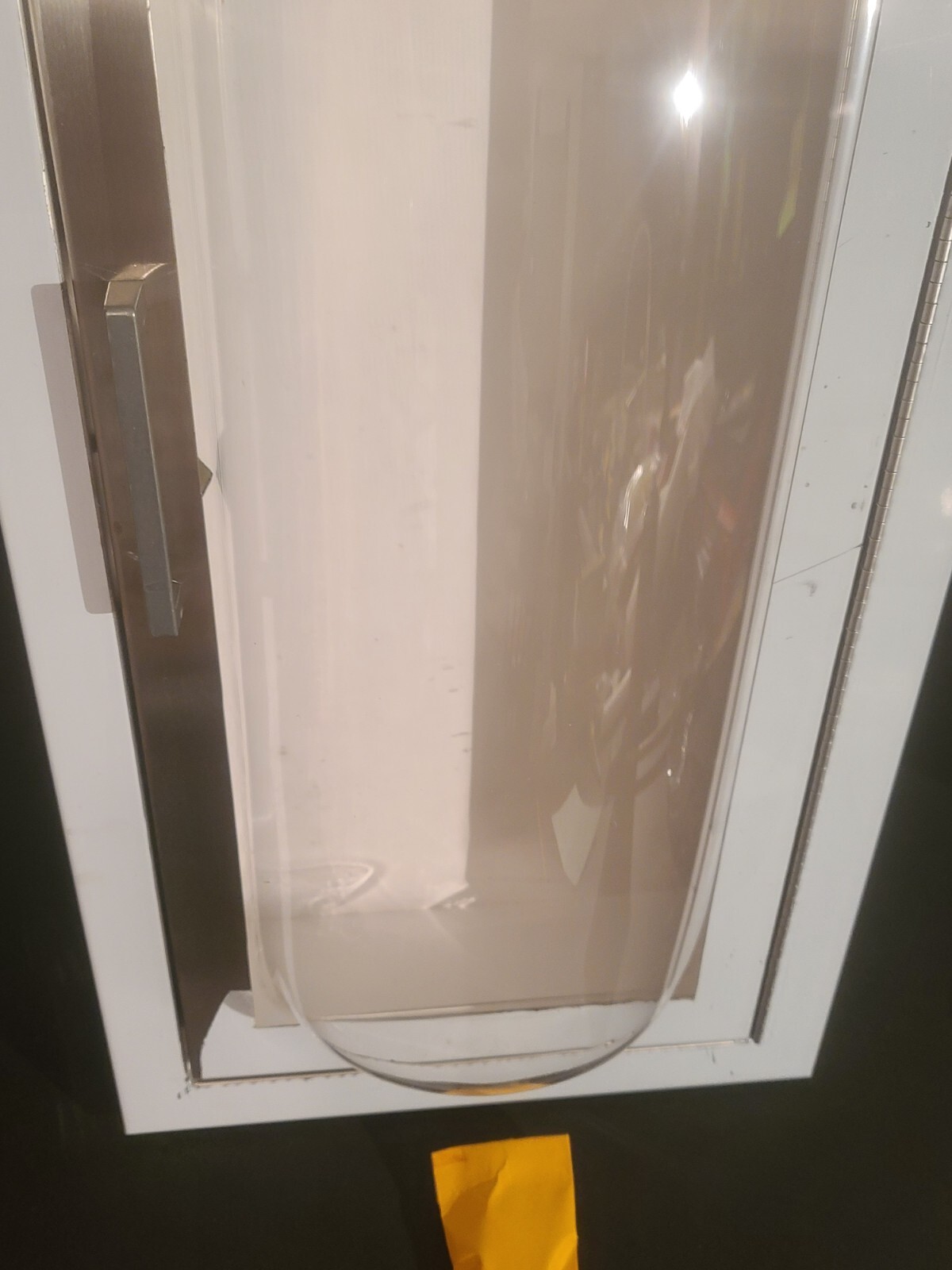 JL Industries C1536F25 Clear VU Acrylic Bubble Fire Extinguisher Cabinet