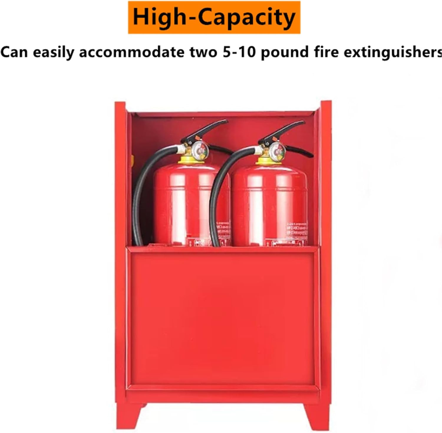 Fire Extinguisher Cabinet for 5-10 Pounds Extinguisher 21.3” X 12.6” X 6.7” A