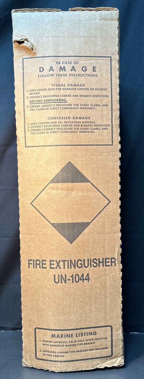 Uline S-9874 10 lb Multipurpose Dry Chemical Hand Held Fire Extinguisher