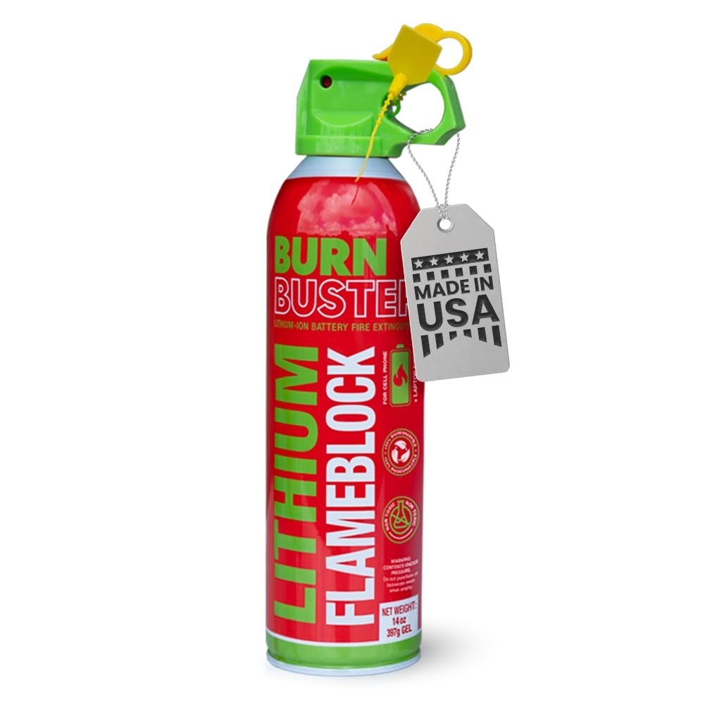 Fire Extinguishing Gel for Batteries – Non-Toxic, Eco-Friendly, 14oz Canister