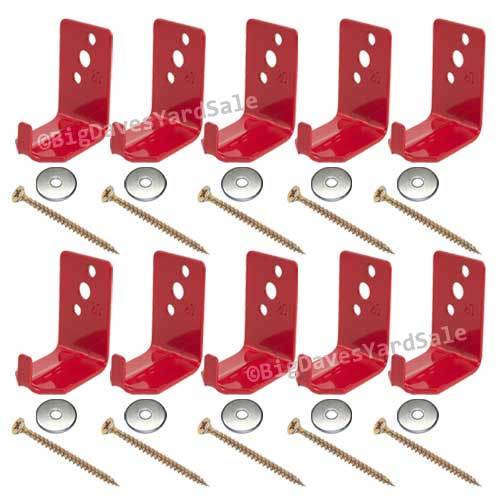 10 – Universal Wall Hook, Bracket, Hanger for 10,15 or 20 lb. Fire Extinguisher