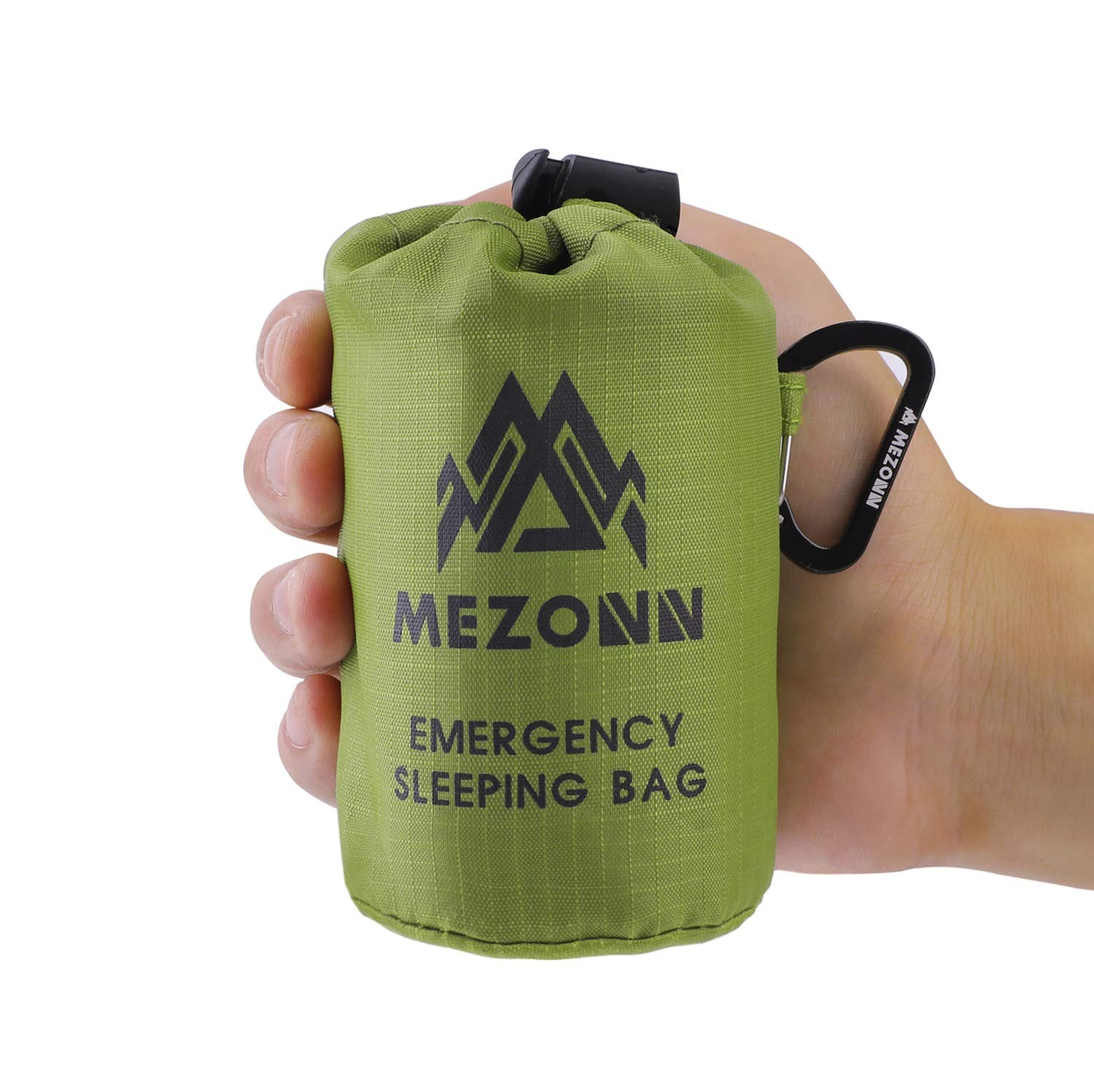 Mezonn Emergency Sleeping Bag Survival Bivy Sack Use as Emergency Blanket Lig…